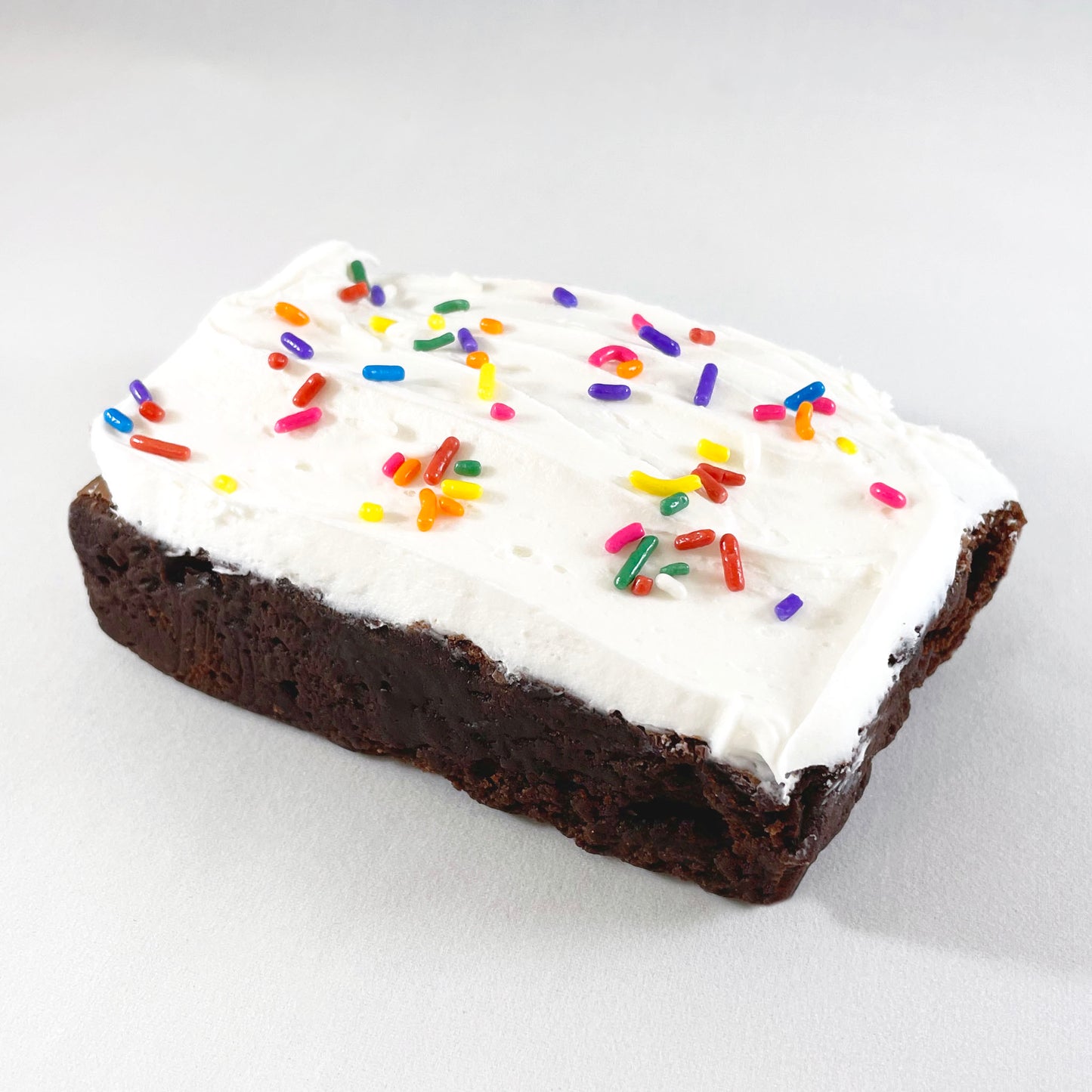 Vanilla Frosted Brownie